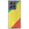 Republic of the Congo Flag Distressed Moto G Stylus 5G (2025) Clear Case